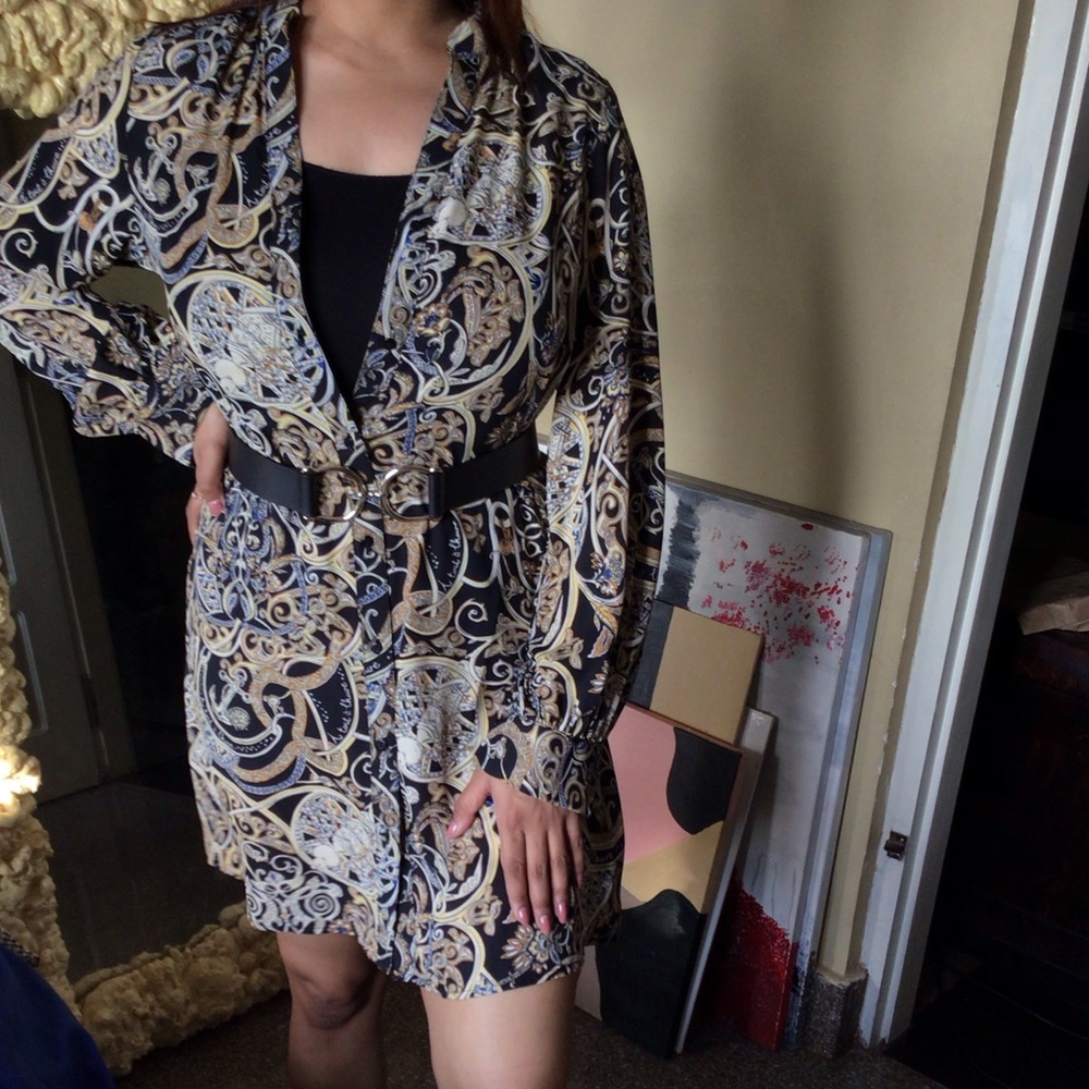❌SOLD❌ H&M Shirt dress - Picture 5 of 6